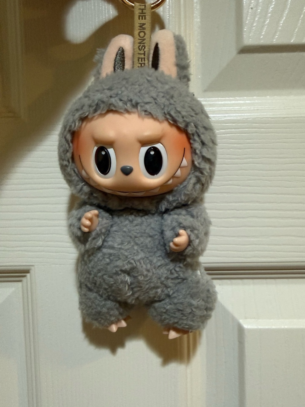 Popmart Labubu Macaron Collection Coconut Grey- unboxed, like new